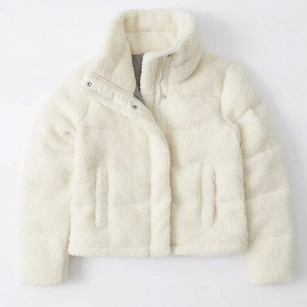 NEVER WORN XS Abercrombie & Fitch Mini Puffer Jacket